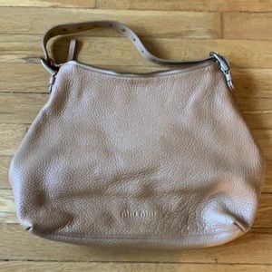 Brown hobo bag